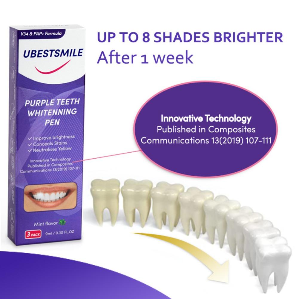 UBESTSMILE V34&PAP+ Formula Pa - Teeth Whitening Pens recensie en prijs