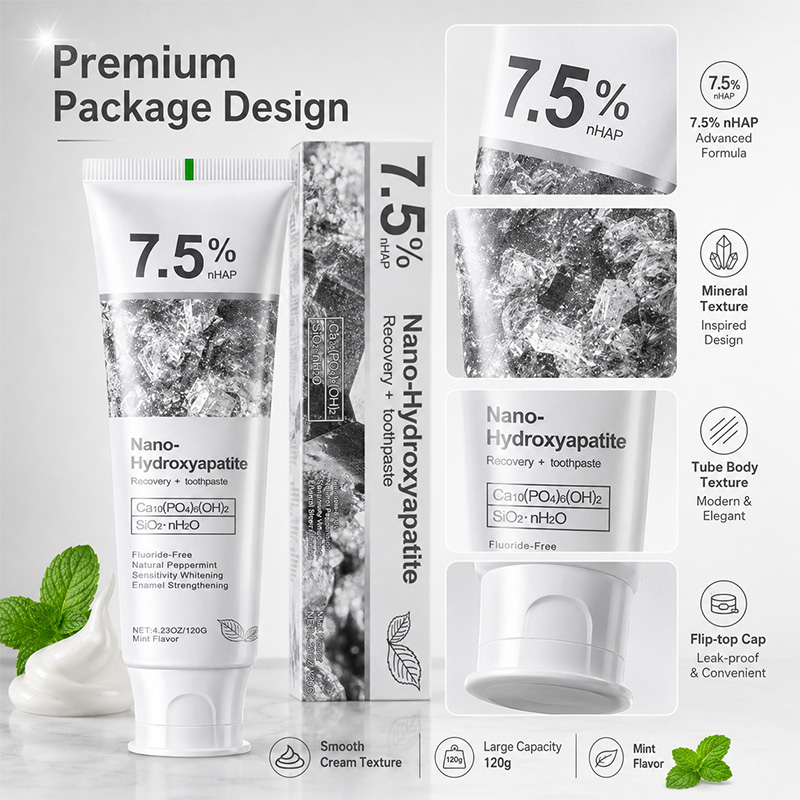 5/6 Stuks 7.5% nHAP Nano Hydro - Teeth Whitening Kit recensie en prijs